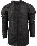 Burnside Clothing 9754 Stormbreaker Jacket in Black camo