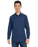 Marmot M14089 Men's Aerobora Long-Sleeve Woven in Arctic navy