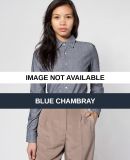 RSACP400SA American Apparel Unisex Long Sleeve But Blue Chambray