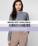 RSACP400SA American Apparel Unisex Long Sleeve But Pinpoint Blue