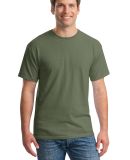 Gildan 5000 Wholesale Heavy Weight Cotton Plain T  in Military green