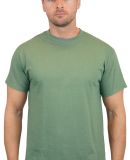 Gildan 5000 Wholesale Heavy Weight Cotton Plain T  in Military green