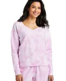 Port & Company LPC140V  Ladies Beach Wash Cloud Ti CerisePink
