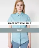 RSACP301 American Apparel Pinpoint Oxford Round Co Jade