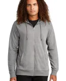 District Clothing DT573 District Featherweight Fre in Lthtgry