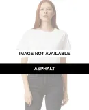 American Apparel 102 Women's Fine Jersey Boxy T-Sh Asphalt