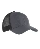 Big Accessories BA540P Sport Ponytail Trucker in Black/ black