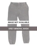 Dyenomite 875VR Premium Fleece Sweatpants Grey Mineral Wash