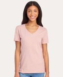 Jerzees 560WVR Women's Premium Blend V-Neck in Blush pink