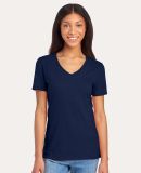 Jerzees 560WVR Women's Premium Blend V-Neck in J. navy