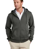 Brooks Brothers BB18208  Double-Knit Full-Zip Hood in Windsorgry