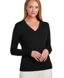 Brooks Brothers BB18401  Women's Cotton Stretch V- in Deepblack
