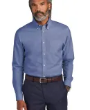 Brooks Brothers BB18000  Wrinkle-Free Stretch Pinp in Cobaltbl