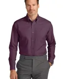 Brooks Brothers BB18002  Wrinkle-Free Stretch Nail in Nblr/vport