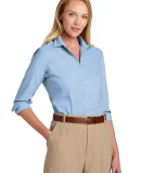 Brooks Brothers BB18003  Women's Wrinkle-Free Stre in Newportblu