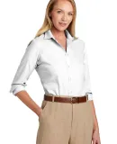 Brooks Brothers BB18003  Women's Wrinkle-Free Stre in White