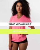 BB456 American Apparel Unisex Poly-Cotton Short Sl Neon Yellow