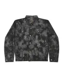Tie-Dye 9050 Adult Denim Jacket in Crystal black