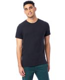 Alternative Apparel 1973 Unisex Eco-Jersey Crew T- in Eco true black