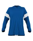 Alleson Athletic 545LSA Contender Long Sleeve Shoo in Royal/ white