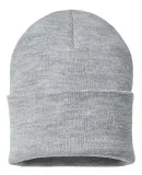 Atlantis Headwear PURE Sustainable Knit in Light grey mélange