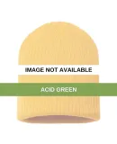 Atlantis Headwear RIO Sustainable Rib Knit Acid Green