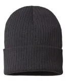 Atlantis Headwear RIO Sustainable Rib Knit in Black