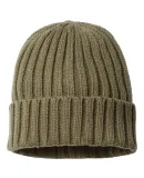 Atlantis Headwear SHORE Sustainable Cable Knit in Olive