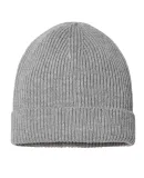 Atlantis Headwear ANDY Sustainable Fine Rib Knit in Light grey mélange