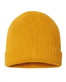 Atlantis Headwear ANDY Sustainable Fine Rib Knit in Mustard yellow