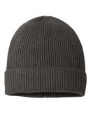 Atlantis Headwear ANDY Sustainable Fine Rib Knit in Dark grey