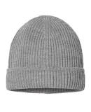 Atlantis Headwear MAPLE Sustainable Finish Edge Kn in Light grey mélange