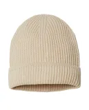 Atlantis Headwear MAPLE Sustainable Finish Edge Kn in Light beige