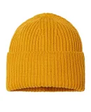 Atlantis Headwear OAK Sustainable Chunky Rib Knit in Mustard yellow