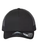 Atlantis Headwear ZION Sustainable Five-Panel Truc in Black/ black