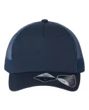 Atlantis Headwear ZION Sustainable Five-Panel Truc in Navy/ navy