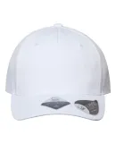 Atlantis Headwear ZION Sustainable Five-Panel Truc in White/ white