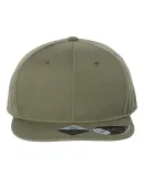 Atlantis Headwear JAMES Sustainable Flat Bill Cap in Olive