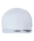 Atlantis Headwear JAMES Sustainable Flat Bill Cap in White