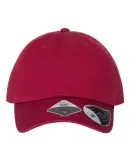 Atlantis Headwear FRASER Sustainable Dad Hat in Cardinal red