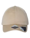 Atlantis Headwear FRASER Sustainable Dad Hat in Khaki