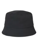 Atlantis Headwear POWELL Sustainable Bucket Hat in Black