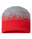 Cap America RKS9 USA-Made Static Beanie in True red/ heather