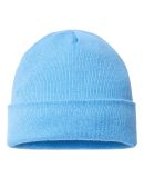 Cap America TKN24 USA-Made 12" Cuffed Beanie in Carolina blue