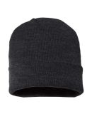 Cap America TKN24 USA-Made 12" Cuffed Beanie in Dark heather grey