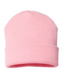 Cap America TKN24 USA-Made 12" Cuffed Beanie in Pink