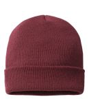 Cap America TKN24 USA-Made 12" Cuffed Beanie in Maroon