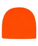 Cap America TKN28 USA-Made 8 1/2" Beanie in Neon blaze orange