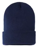 Cap America SKN24 USA-Made Sustainable Cuff Knit in Navy