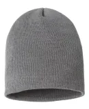 Cap America SKN28 USA-Made Sustainable Beanie in Grey